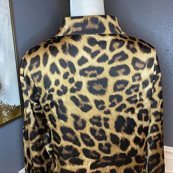 Nasty Gal If Looks Could Kill Leopard Buttondown - Picture 11 of 13